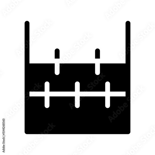 abacus glyph icon