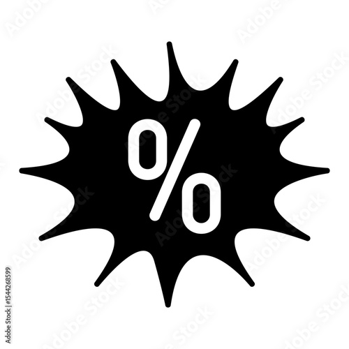discount Solid icon