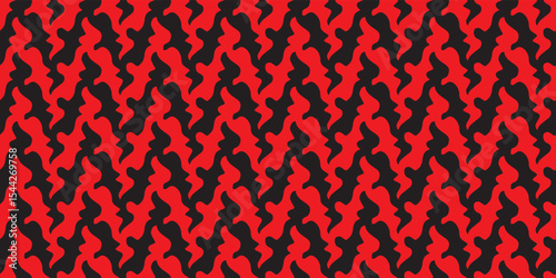 Flame illustration background. Seamless pattern.炎のイラストパターン　背景素材	
