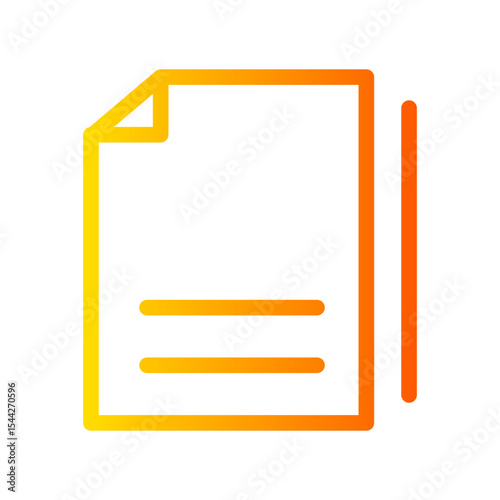 file gradient icon
