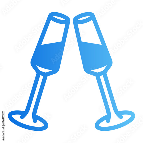 cheers Gradient icon