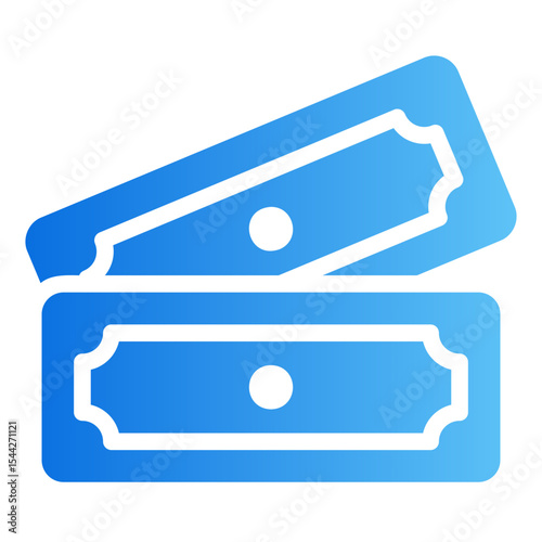 cash money Gradient icon