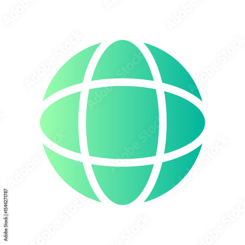 globe gradient icon