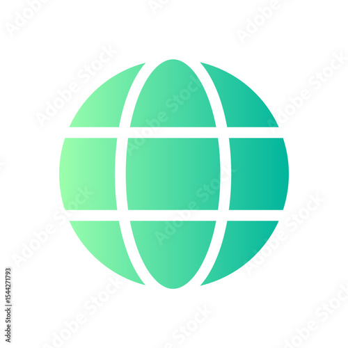 globe gradient icon