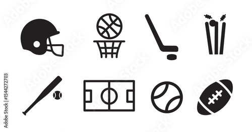 sports icon set 