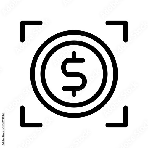 focus line icon