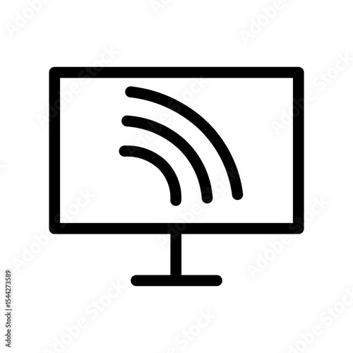 computer line icon