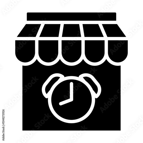 Shopping schedule icon