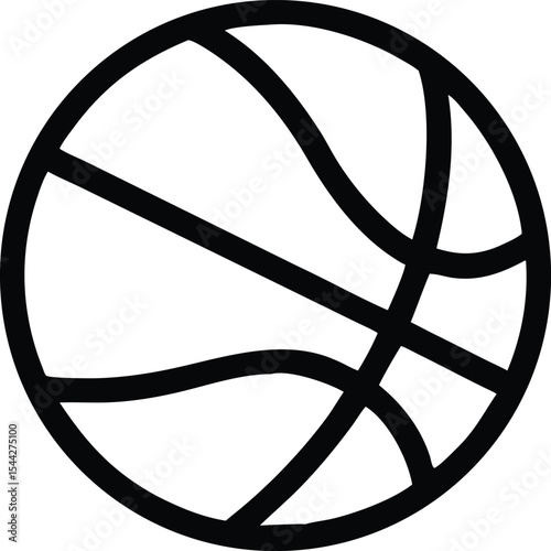 Basketball ball icon. Sport ball. Ball icon. Vector illustration