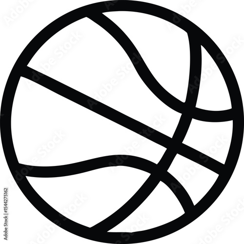 Basketball ball icon. Sport ball. Ball icon. Vector illustration