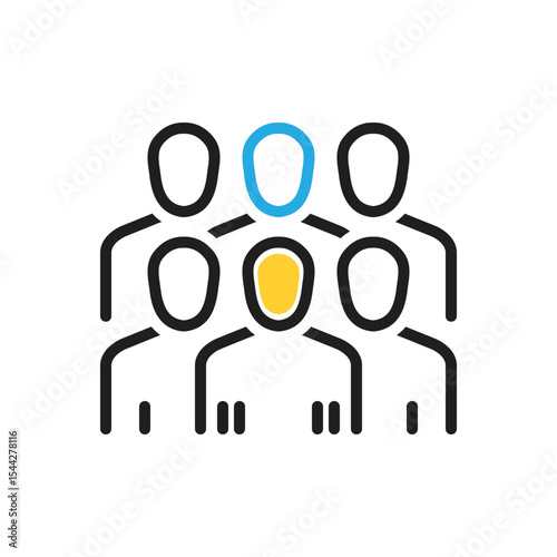 Multi color icon for everyday