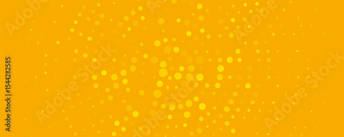 Abstract Circular Orange Background. Vector illustration