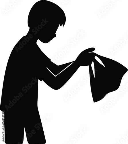  wet wipes silhouette vector