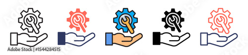 Technical Service multiple icon