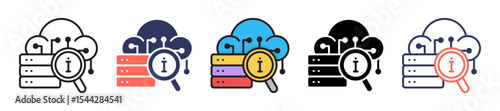 Information Management multiple icon