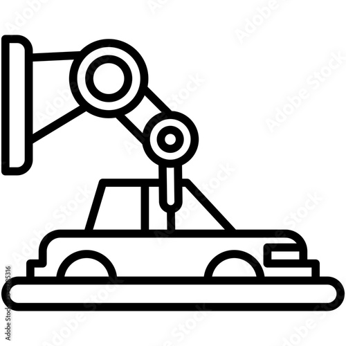 Car Manufacturing Icon