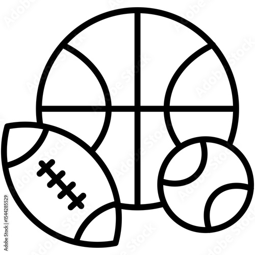 Sport Equipments Icon