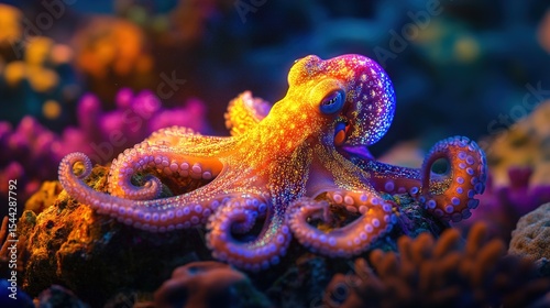 octopus in aquarium