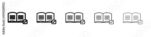 Assignment icon black and white vector sign