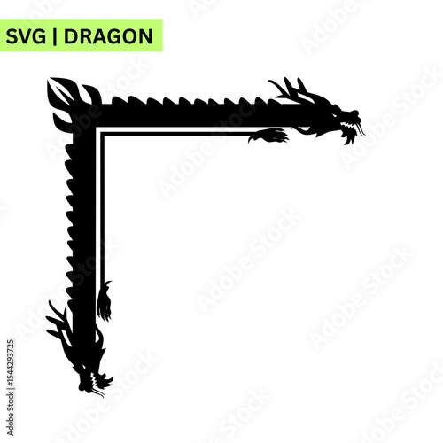 An engaging dragon logo illustration showcasing a majestic dragon in flight, representing adventure and creativity in a bold vector style.