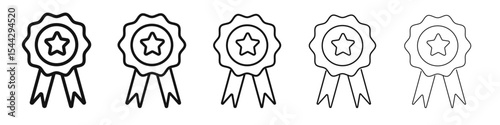 best seller icon black and white vector sign