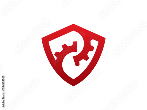 Mechanical Engineering Security Shield Template