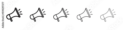 Broadcast Icon black and white vector sign