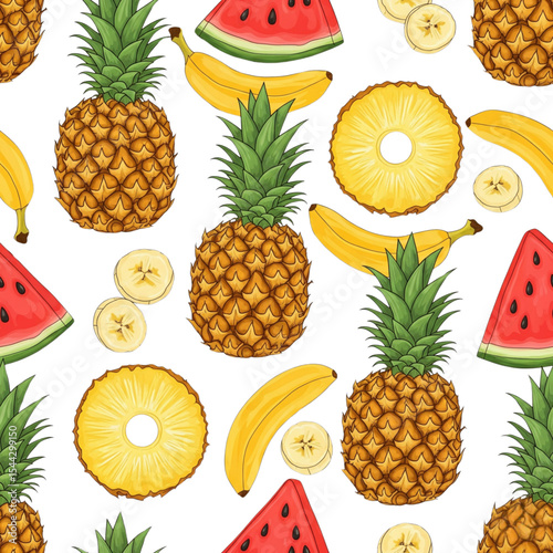 set of fruits