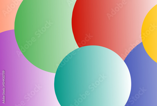 abstract background with colorful circle