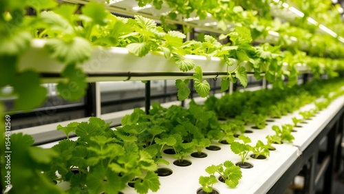 Urban Vertical Farm with Hydroponic System