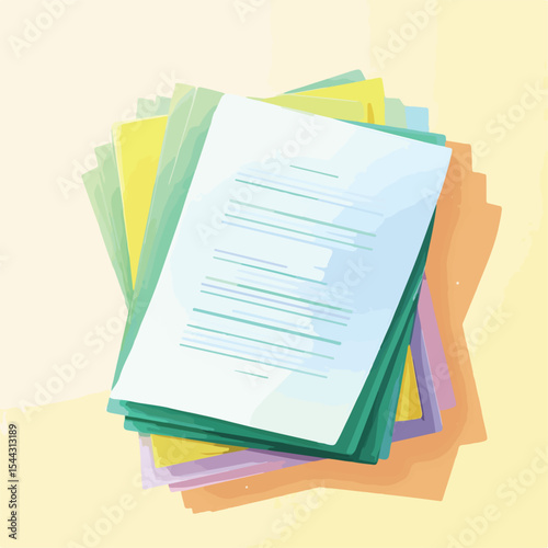 file format isolated in White Background, female vector, Flat lay vector illustration