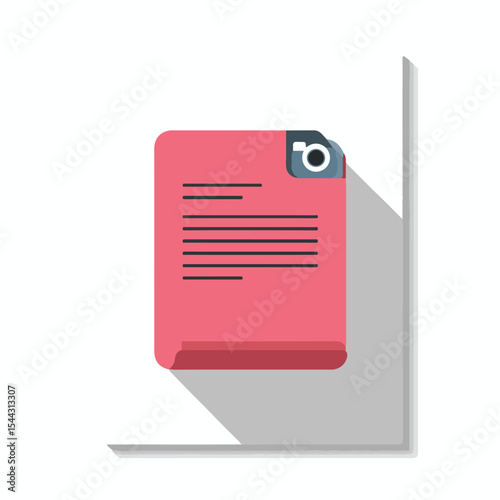 file format isolated in White Background, female vector, Flat lay vector illustration