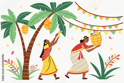 Bengali New Year Celebration – Vector Edition