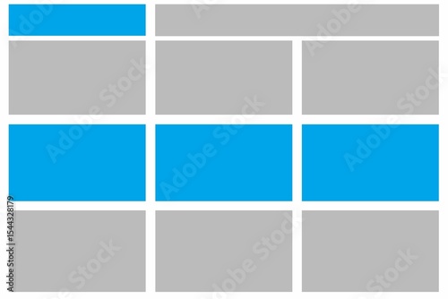Digitally generated image of blank document