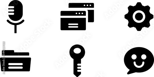 Modern Rounded Filled Android App Icon Set