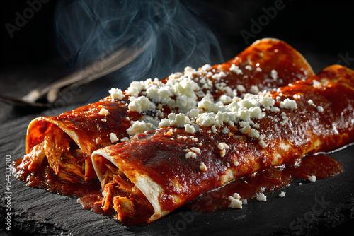 a plate of food with a lot of sauce and cheese