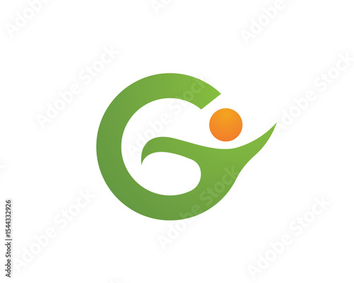 G Letter vector illustration icon