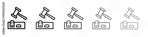 Mole Game Whack icon black and white vector sign