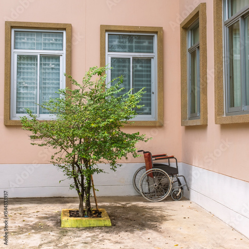 old wheelchair