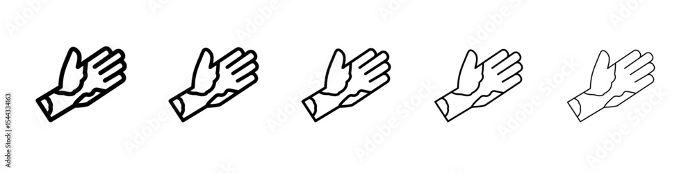 mottled skin icon black and white vector sign