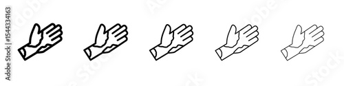 mottled skin icon black and white vector sign