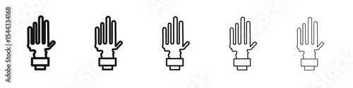 mottled skin icon black and white vector sign