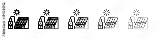 Off the Grid icon black and white vector sign