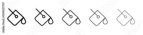 paint bucket icon black and white vector sign