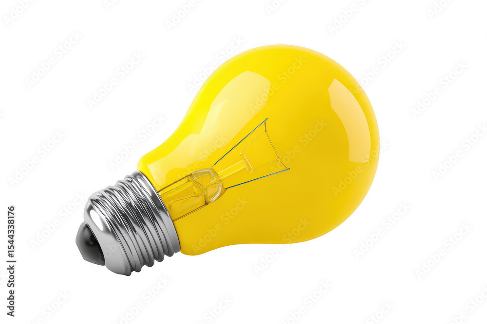 Yellow Lightbulb Image (2) Yellow Lightbulb Image (2)