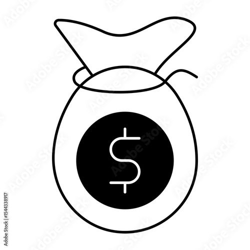 Fund Allocation black icon