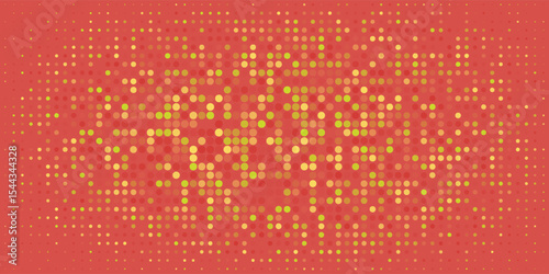 red halftone pattern on white background. Linear halftone background. Vector illustration isolated on white background. vector