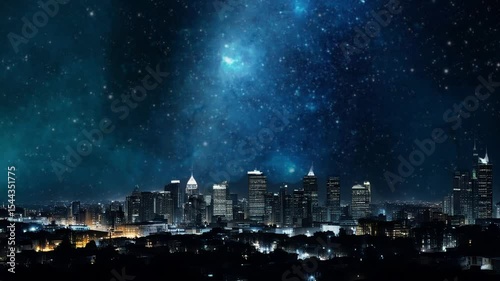 Wallpaper Mural stars in the city Torontodigital.ca