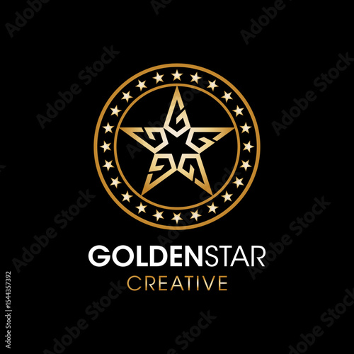 G Star Emblem Logo, Geometric G Star, Veteran Star Emblem