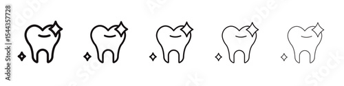 tooth Polish icon black and white vector sign